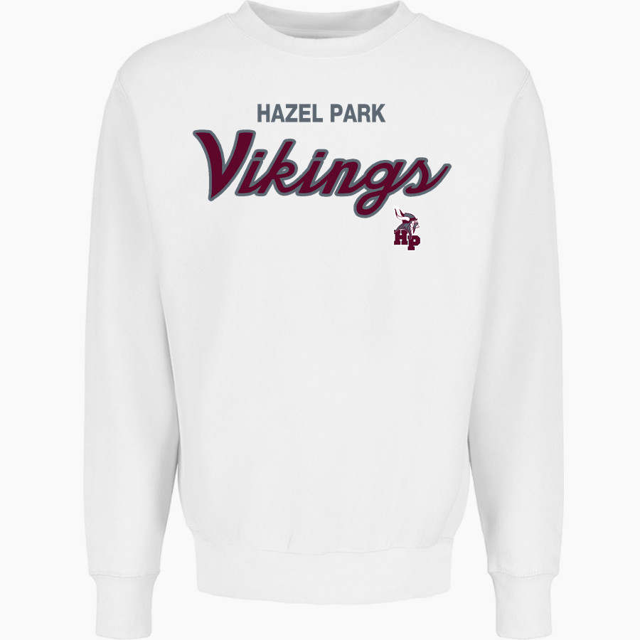 HAZEL PARK HIGH SCHOOL VIKINGS MV Sport Men's Pro-Weave Crewneck