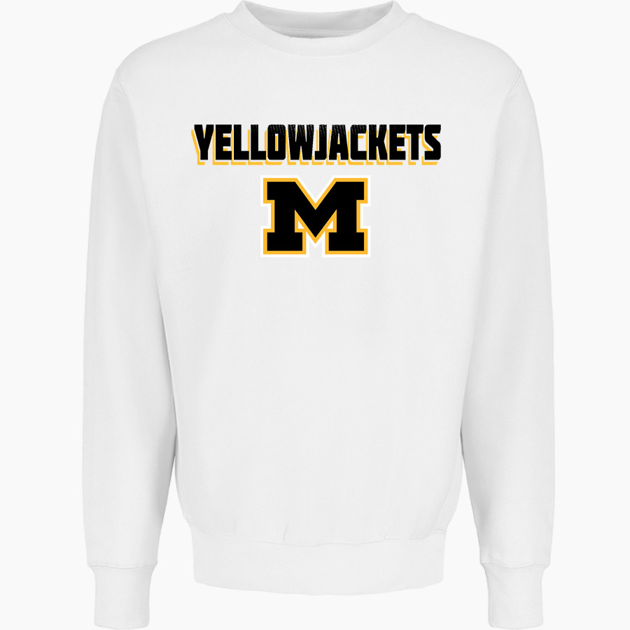 MENARD HIGH SCHOOL YELLOWJACKETS <span class="pdp-name-mascot">MENARD YELLOWJACKETS</span> MV Sport Men's Pro-Weave Crewneck