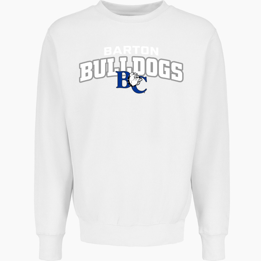 Barton College Official Store of the Bulldogs <span class="pdp-name-mascot">Barton Bulldogs</span> MV Sport Men's Pro-Weave Crewneck