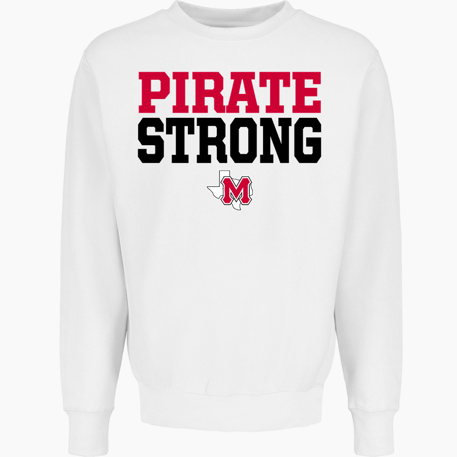 MARTINSVILLE HIGH SCHOOL PIRATES MV Sport Men's Pro-Weave Crewneck