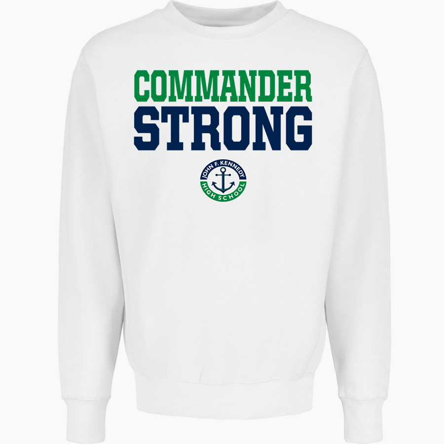 JOHN F KENNEDY HIGH SCHOOL COMMANDERS <span class="pdp-name-mascot">JOHN F KENNEDY COMMANDERS</span> MV Sport Men's Pro-Weave Crewneck