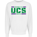 UCS Bobcats <span class="pdp-name-mascot">Underhill Central School Bobcats</span> MV Sport Men's Pro-Weave Crewneck Front Thumbnail