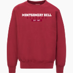 Montgomery Bell Academy Online Apparel Store <span class="pdp-name-mascot">Montgomery Bell Academy Big Red</span> MV Sport Men's Pro-Weave Crewneck Front Thumbnail