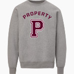 PERRY HIGH SCHOOL MAROONS MV Sport Men's Pro-Weave Crewneck Front Thumbnail