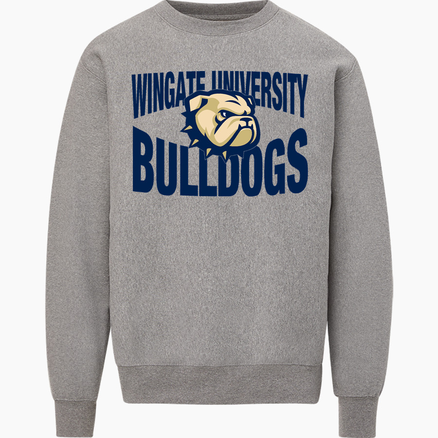 Wingate University Bulldogs <span class="pdp-name-mascot">Wingate Bulldogs</span> MV Sport Men's Pro-Weave Crewneck