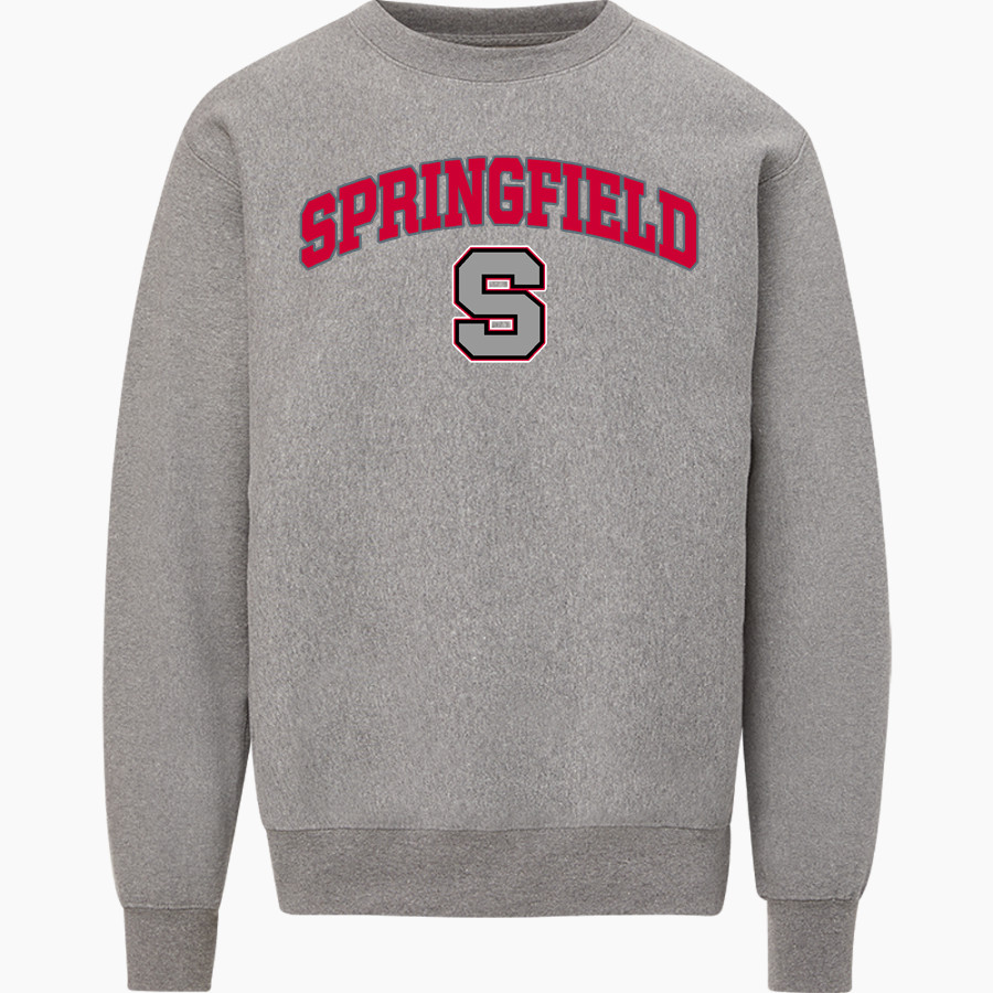 SPRINGFIELD SPARTANS The Online Store MV Sport Men's Pro-Weave Crewneck