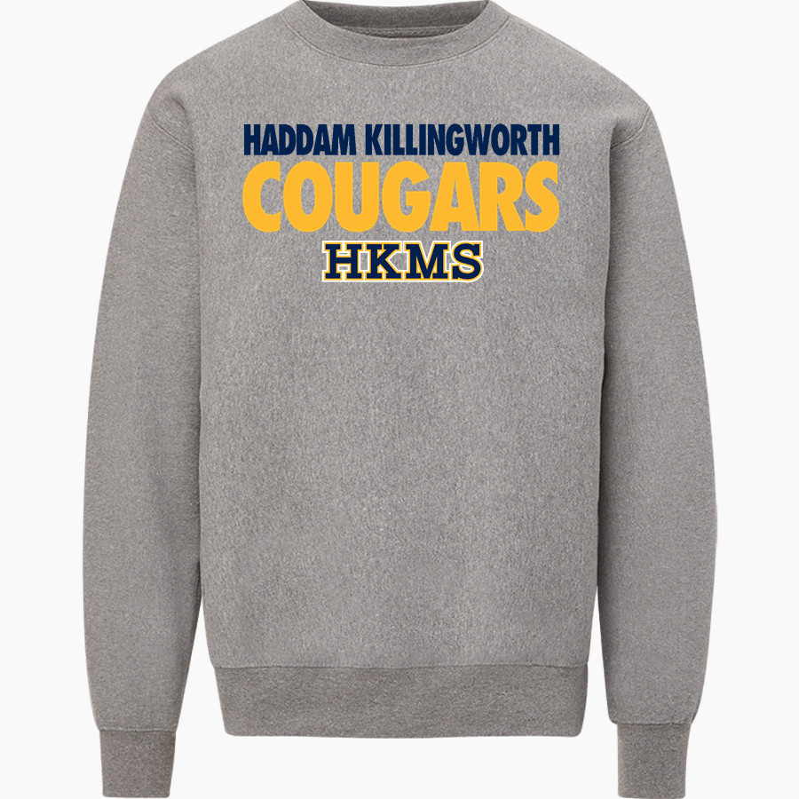 Haddam Killingworth Cougars Online Store MV Sport Men's Pro-Weave Crewneck