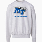 MTSU Blue Raiders MV Sport Men's Pro-Weave Crewneck Front Thumbnail