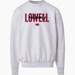 LOWELL HIGH SCHOOL RED DEVILS <span class="pdp-name-mascot">LOWELL RED DEVILS</span> MV Sport Men's Pro-Weave Crewneck Front Thumbnail