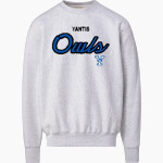 YANTIS HIGH SCHOOL OWLS <span class="pdp-name-mascot">YANTIS OWLS</span> MV Sport Men's Pro-Weave Crewneck Front Thumbnail