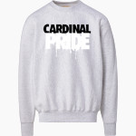 Suny Plattsburgh Cardinals <span class="pdp-name-mascot">Suny Plattsburgh Cardinals</span> MV Sport Men's Pro-Weave Crewneck Front Thumbnail
