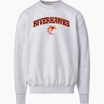 THE DALLES HIGH SCHOOL RIVERHAWKS MV Sport Men's Pro-Weave Crewneck Front Thumbnail