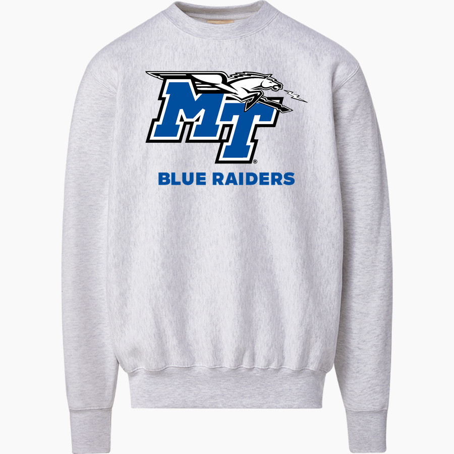 MTSU Blue Raiders MV Sport Men's Pro-Weave Crewneck