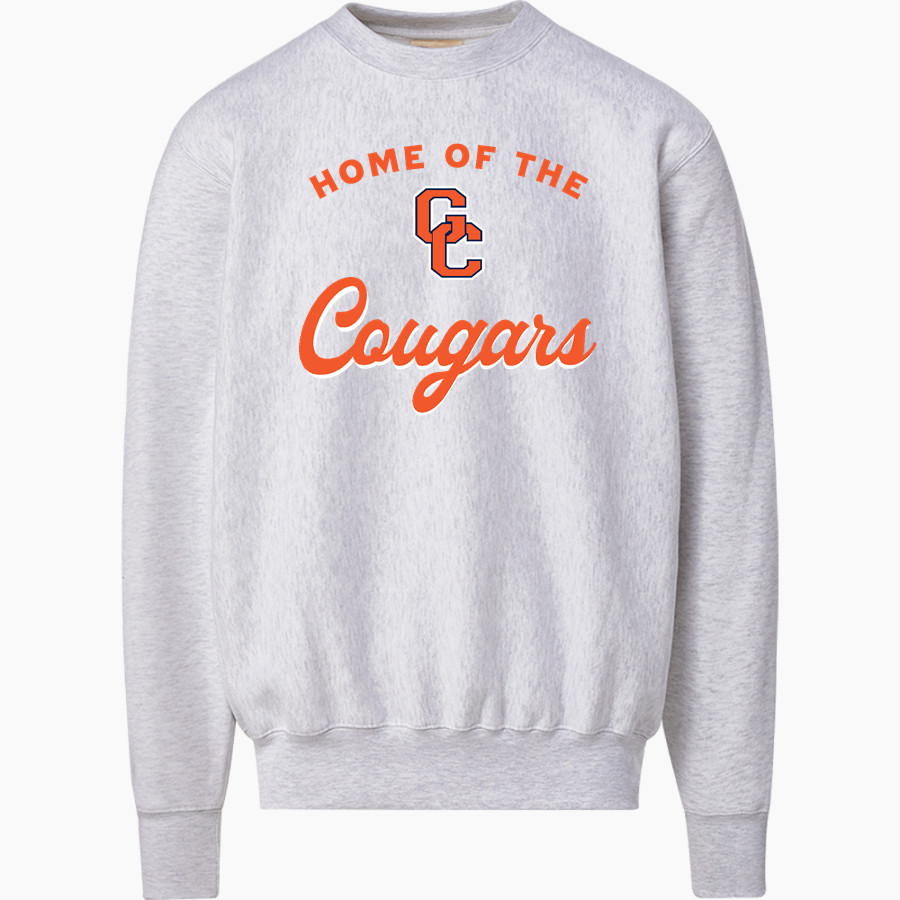 Grayson County High School Cougars <span class="pdp-name-mascot">Grayson County High School</span> MV Sport Men's Pro-Weave Crewneck