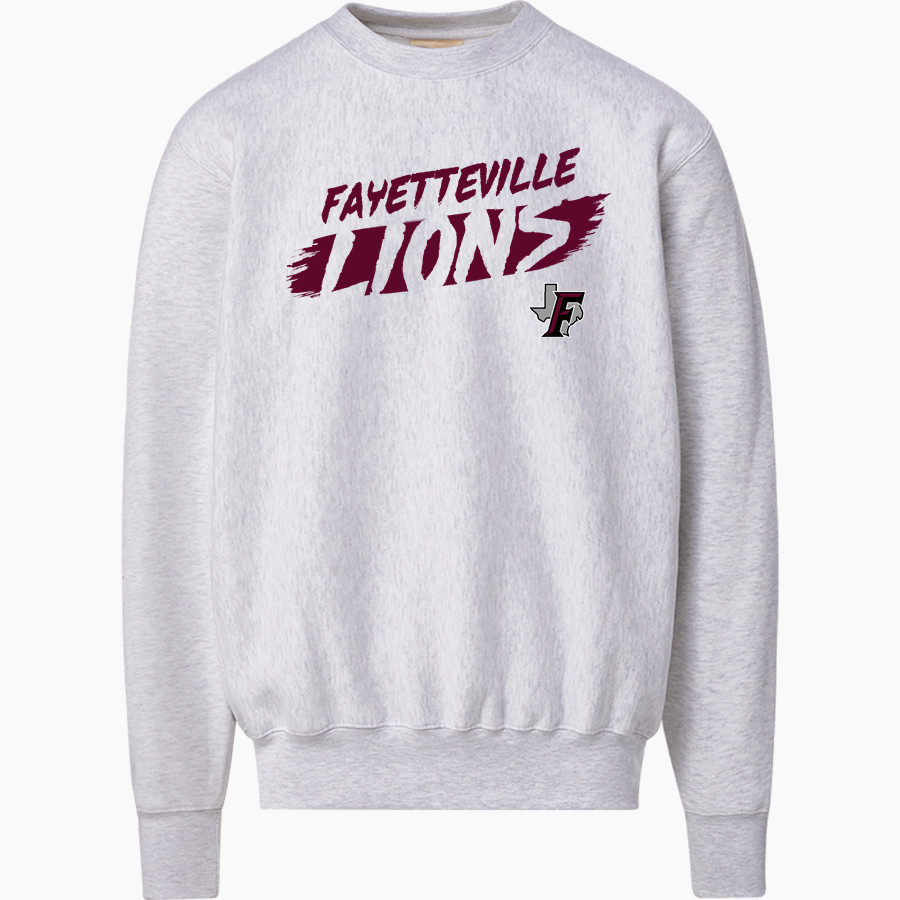 FAYETTEVILLE HIGH SCHOOL LIONS MV Sport Men's Pro-Weave Crewneck