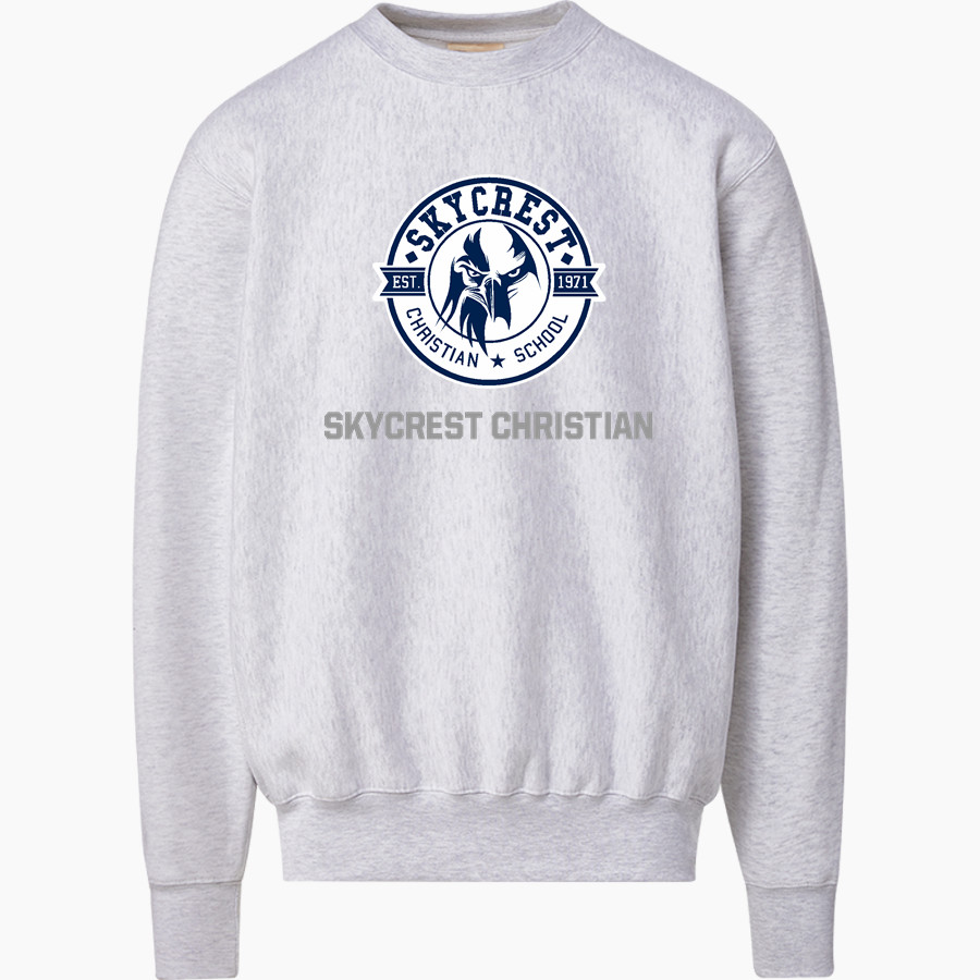 SKYCREST CHRISTIAN Skyhawks <span class="pdp-name-mascot">SKYCREST CHRISTIAN SCHOOL</span> MV Sport Men's Pro-Weave Crewneck