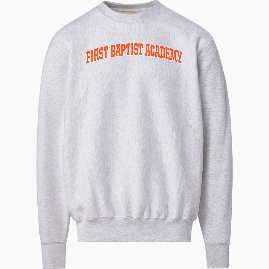 First Baptist Academy Lions <span class="pdp-name-mascot">First Baptist Academy Lions</span> MV Sport Men's Pro-Weave Crewneck