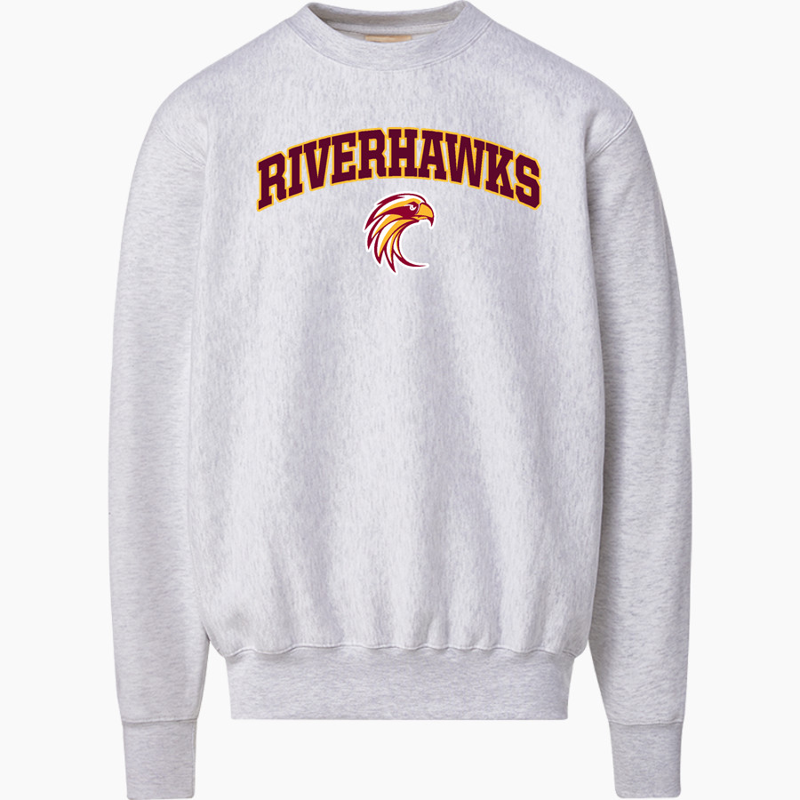 THE DALLES HIGH SCHOOL RIVERHAWKS MV Sport Men's Pro-Weave Crewneck