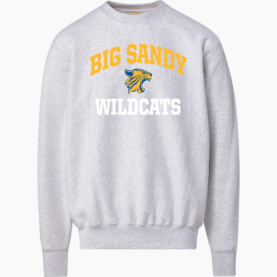 BIG SANDY HIGH SCHOOL WILDCATS <span class="pdp-name-mascot">BIG SANDY WILDCATS</span> MV Sport Men's Pro-Weave Crewneck