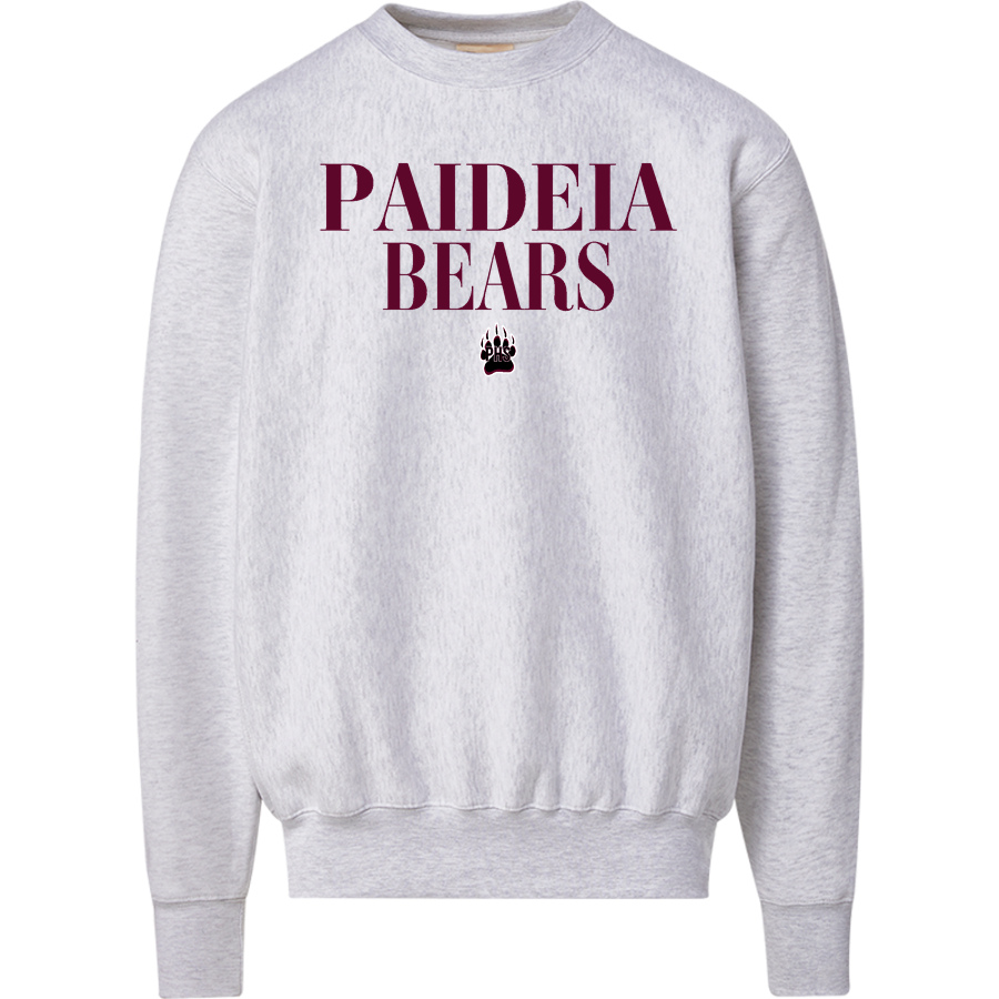 Paideia High Bears <span class="pdp-name-mascot">Paideia High School Bears</span> MV Sport Men's Pro-Weave Crewneck