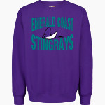 Emerald Coast Stingrays <span class="pdp-name-mascot">Emerald Coast Stingrays</span> MV Sport Men's Pro-Weave Crewneck Front Thumbnail