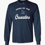 A L JOHNSON HIGH SCHOOL CRUSADERS <span class="pdp-name-mascot">A L JOHNSON CRUSADERS</span> MV Sport Men's Classic Long Sleeve Tee Front Thumbnail