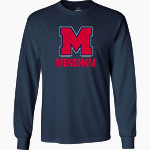 MENDHAM HIGH SCHOOL MINUTEMEN MV Sport Men's Classic Long Sleeve Tee Front Thumbnail