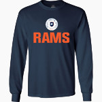 Helena Christian Rams <span class="pdp-name-mascot">Helena Christian School Rams</span> MV Sport Men's Classic Long Sleeve Tee Front Thumbnail