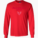 Elkhorn Middle School Antlers <span class="pdp-name-mascot">Elkhorn Antlers</span> MV Sport Men's Classic Long Sleeve Tee Front Thumbnail
