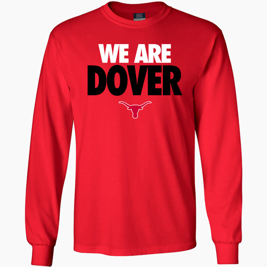 DOVER HIGH SCHOOL LONGHORNS MV Sport Men's Classic Long Sleeve Tee