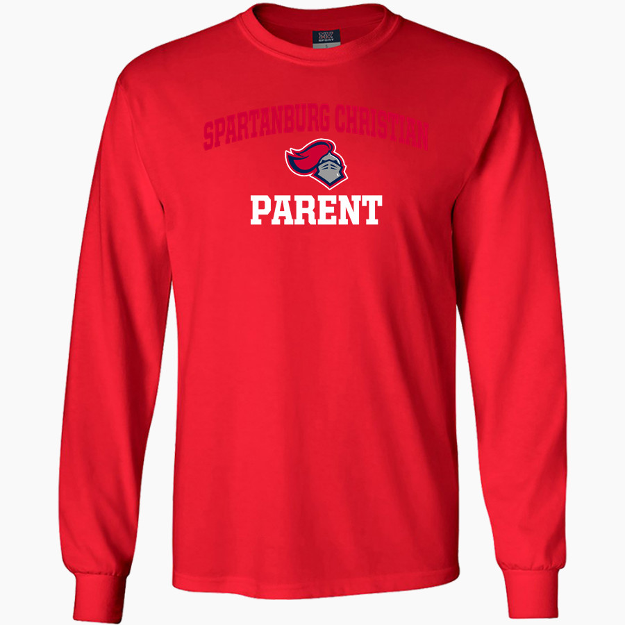 SPARTANBURG CHRISTIAN ACADEMY WARRIORS <span class="pdp-name-mascot">SPARTANBURG WARRIORS</span> MV Sport Men's Classic Long Sleeve Tee