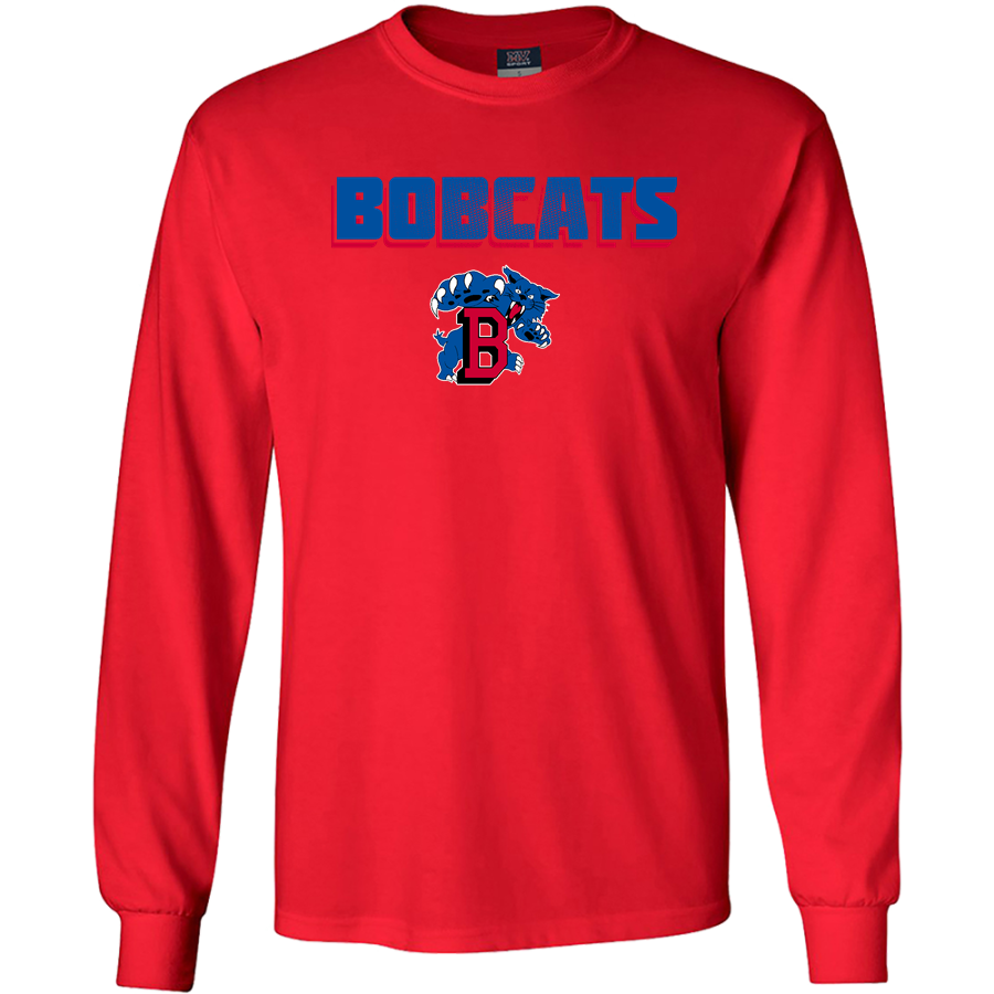 Barton Bobcats <span class="pdp-name-mascot">Barton Middle School</span> MV Sport Men's Classic Long Sleeve Tee