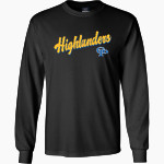 GATLINBURG-PITTMAN HIGH SCHOOL HIGHLANDERS <span class="pdp-name-mascot">GATLINBURG - PITTMAN HIGHLANDERS</span> MV Sport Men's Classic Long Sleeve Tee Front Thumbnail