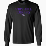 Spring Hill Badgers <span class="pdp-name-mascot">Spring Hill Badgers</span> MV Sport Men's Classic Long Sleeve Tee Front Thumbnail