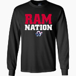 Bluefield University Sideline Store <span class="pdp-name-mascot">Bluefield University</span> MV Sport Men's Classic Long Sleeve Tee Front Thumbnail