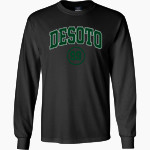 Desoto Eagles <span class="pdp-name-mascot">Desoto Eagles</span> MV Sport Men's Classic Long Sleeve Tee Front Thumbnail