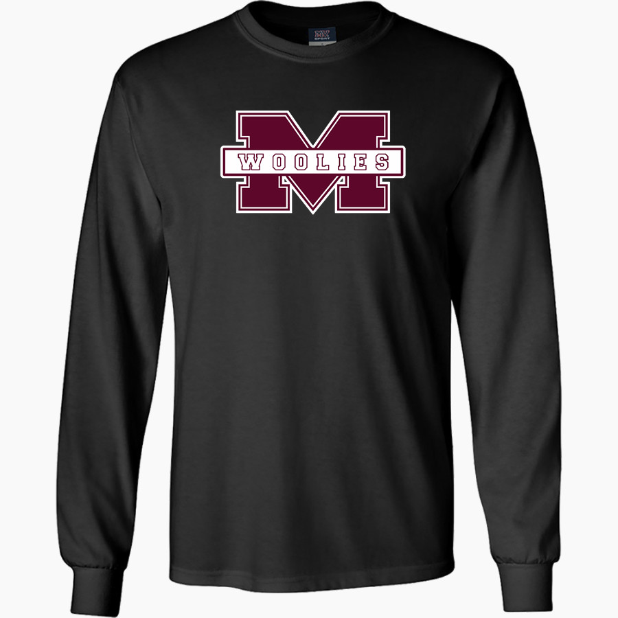 MILLBURY SR HIGH SCHOOL WOOLIES <span class="pdp-name-mascot">MILLBURY MEMORIAL WOOLIES</span> MV Sport Men's Classic Long Sleeve Tee