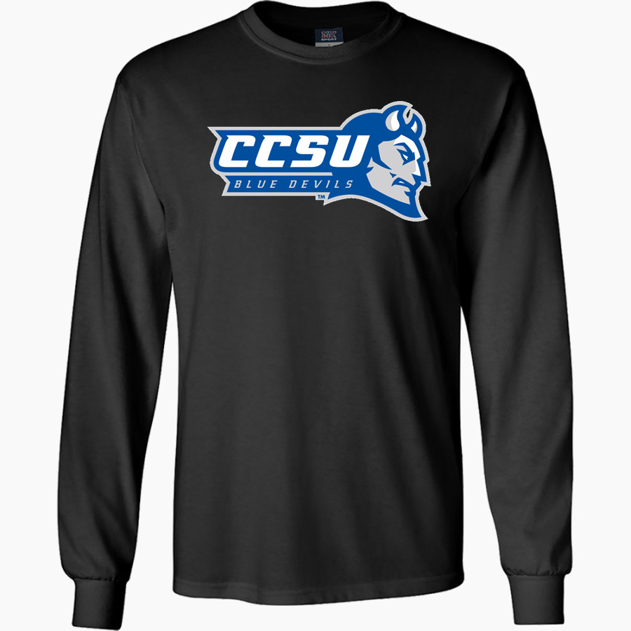 CCSU Blue Devils MV Sport Men's Classic Long Sleeve Tee