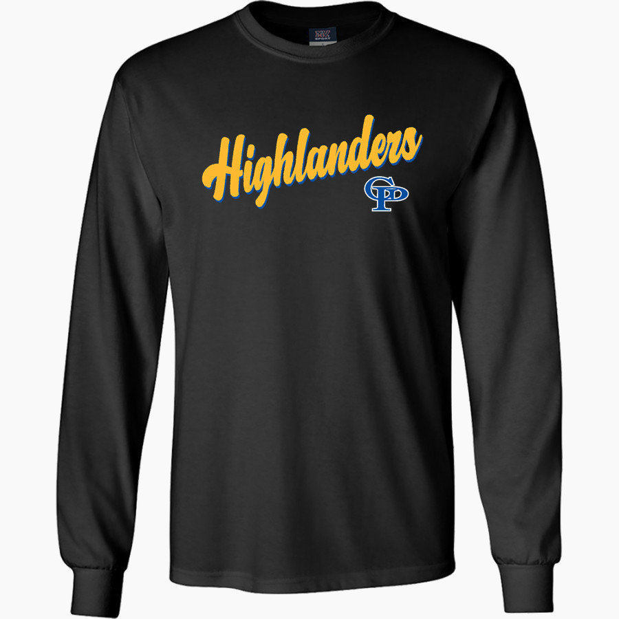 GATLINBURG-PITTMAN HIGH SCHOOL HIGHLANDERS <span class="pdp-name-mascot">GATLINBURG - PITTMAN HIGHLANDERS</span> MV Sport Men's Classic Long Sleeve Tee