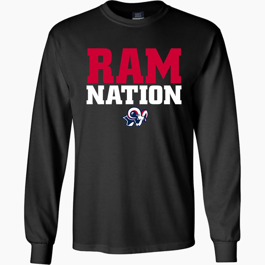 Bluefield University Sideline Store <span class="pdp-name-mascot">Bluefield University</span> MV Sport Men's Classic Long Sleeve Tee