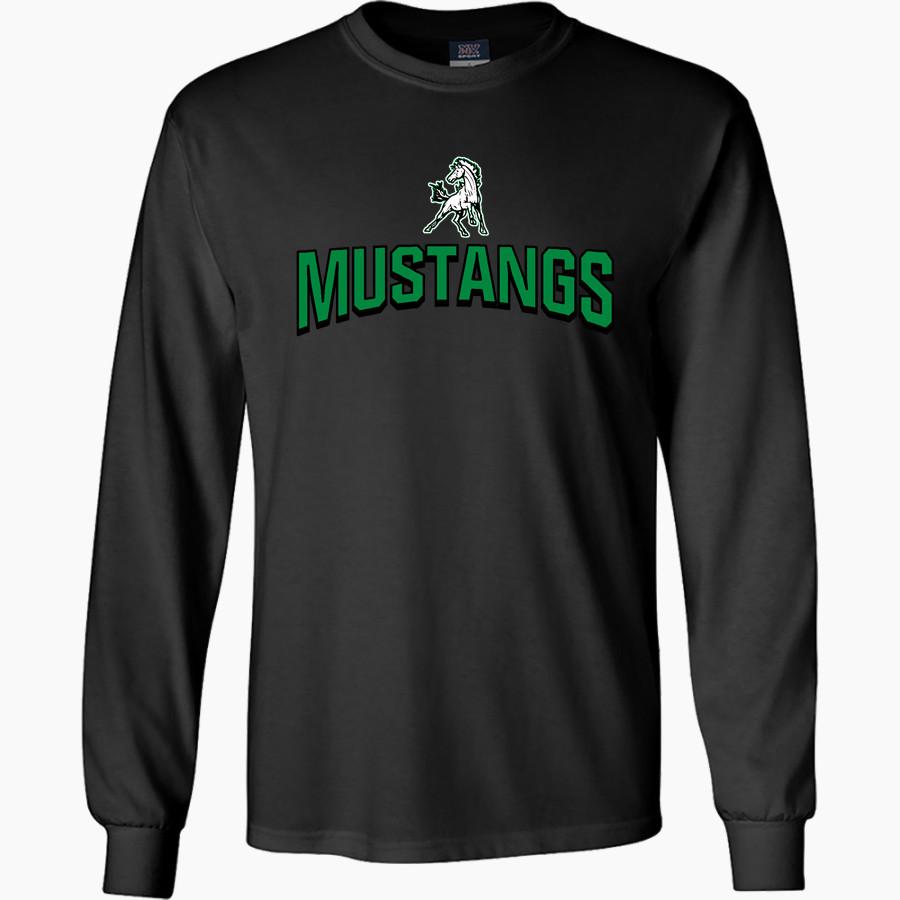 EVERGREEN PARK HIGH SCHOOL MUSTANGS <span class="pdp-name-mascot">EVERGREEN PARK MUSTANGS</span> MV Sport Men's Classic Long Sleeve Tee
