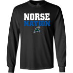 Bay College Norse <span class="pdp-name-mascot">Bay College Norse</span> MV Sport Men's Classic Long Sleeve Tee Front Thumbnail