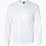 Communion of Saints School Sabres official sideline store MV Sport Men's Classic Long Sleeve Tee Front Thumbnail