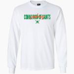 Communion of Saints School Sabres official sideline store <span class="pdp-name-mascot">Communion of Saints School Sabres</span> MV Sport Men's Classic Long Sleeve Tee Front Thumbnail
