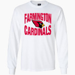FARMINGTON HIGH SCHOOL CARDINALS <span class="pdp-name-mascot">FARMINGTON CARDINALS</span> MV Sport Men's Classic Long Sleeve Tee Front Thumbnail