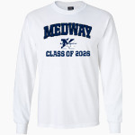 MEDWAY HIGH SCHOOL MUSTANGS <span class="pdp-name-mascot">MEDWAY MUSTANGS</span> MV Sport Men's Classic Long Sleeve Tee Front Thumbnail