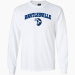 BARTLESVILLE HIGH SCHOOL BRUINS <span class="pdp-name-mascot">BARTLESVILLE BRUINS</span> MV Sport Men's Classic Long Sleeve Tee Front Thumbnail