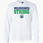 St. Patrick's Academy Wolfhounds <span class="pdp-name-mascot">Great Falls Central Catholic H S Mustangs</span> MV Sport Men's Classic Long Sleeve Tee Front Thumbnail