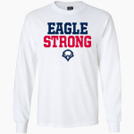 CORNERSTONE Eagles MV Sport Men's Classic Long Sleeve Tee Front Thumbnail