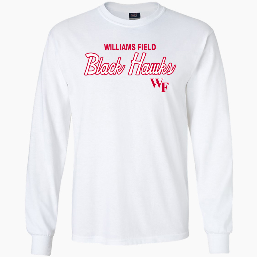 Williams Field Black Hawks <span class="pdp-name-mascot">Williams Field Black Hawks</span> MV Sport Men's Classic Long Sleeve Tee